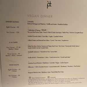   at Pied a Terre in London