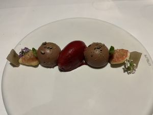   at Pied a Terre in London