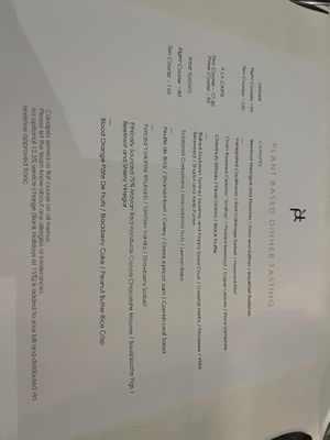   at Pied a Terre in London