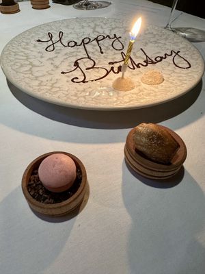   at Pied a Terre in London