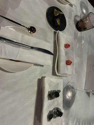   at Pied a Terre in London