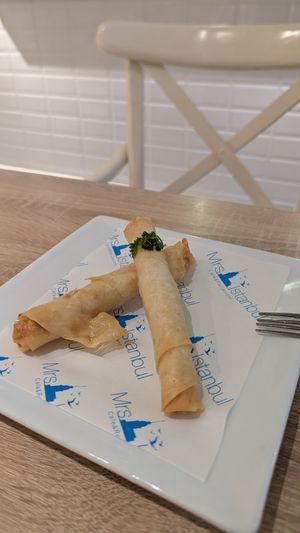 Cheese Spring Roll at Soleil Hibiya Okuroji in Tokyo