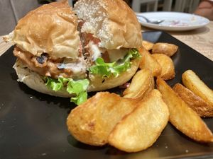 Burger  at Soleil Hibiya Okuroji in Tokyo