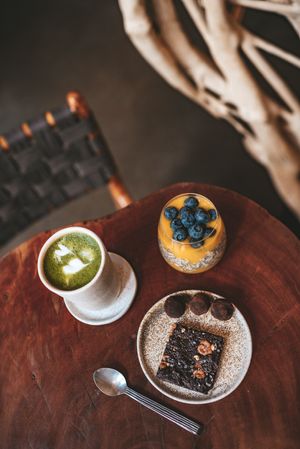 Yummy #vegan #vegetarian at Bali Wood Café in Vilnius