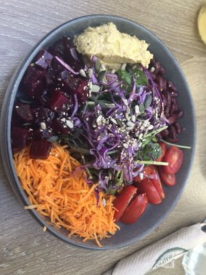Vegan Buddha bowl  at Woo in 