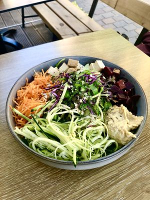 Vegan Buddha bowl  at Woo in 