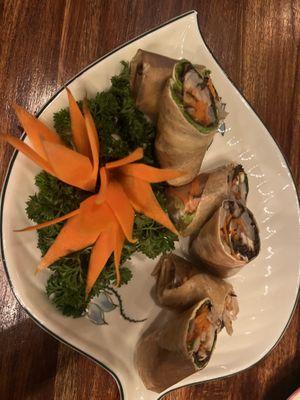Shamballa rolls  at Shamballa Vegetarian Restaurant Lounge & Cafe in Ho Chi Minh City