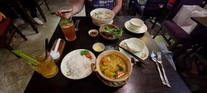 Banana curry (if i remember correct) was delicious! at Shamballa Vegetarian Restaurant Lounge & Cafe in Ho Chi Minh City