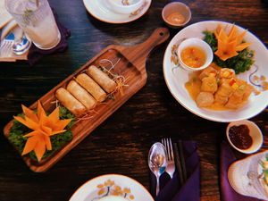   at Shamballa Vegetarian Restaurant Lounge & Cafe in Ho Chi Minh City