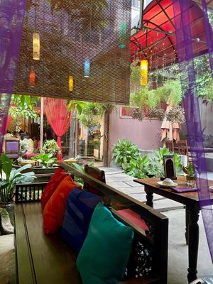   at Shamballa Vegetarian Restaurant Lounge & Cafe in Ho Chi Minh City