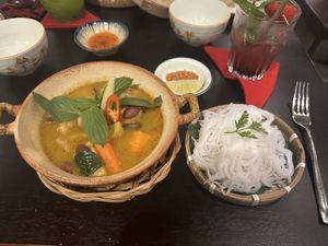   at Shamballa Vegetarian Restaurant Lounge & Cafe in Ho Chi Minh City