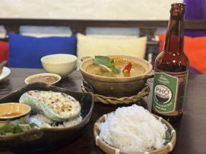   at Shamballa Vegetarian Restaurant Lounge & Cafe in Ho Chi Minh City