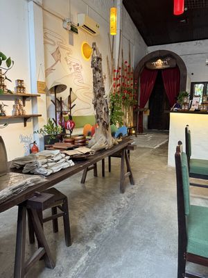   at Shamballa Vegetarian Restaurant Lounge & Cafe in Ho Chi Minh City