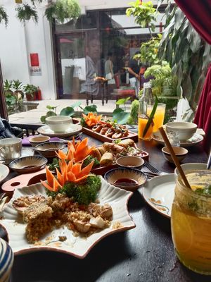 Garden  at Shamballa Vegetarian Restaurant Lounge & Cafe in Ho Chi Minh City