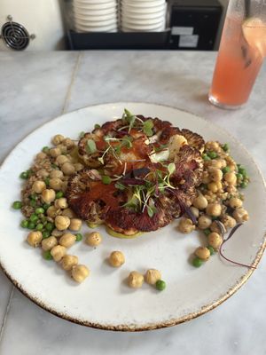 Cauliflower Steak  at The Collin's Quarter in Savannah