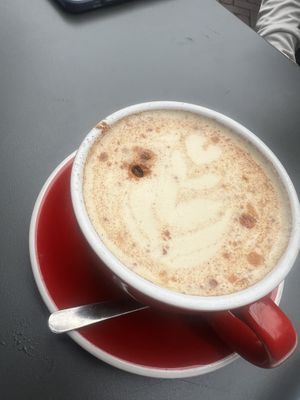 Chai tea latte with oat milk  at The Collin's Quarter in Savannah