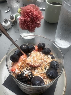 Coconut Chia- absolutely delicious!  at The Collin's Quarter in Savannah