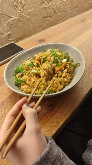 Tofu Nasi Goreng at KohLanta in A Coruna