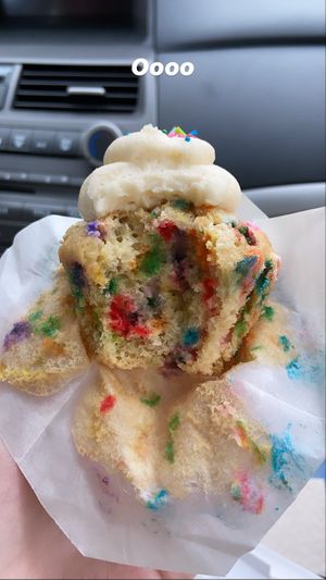 Vegan cupcake!  at Cakabakery in Grand Rapids