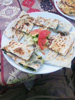 Gözleme at Nazar Börek Restaurant & Cafe in Goreme