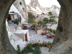 View of the restaurant from the top at Nazar Börek Restaurant & Cafe in Goreme