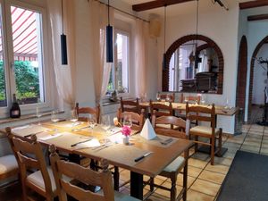 Interior at Pizzeria La Luna in Romanshorn