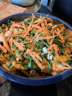 Jackfruit and mushroom kothu roti  at Hoppers - King's Cross  in North London