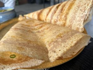 Dosas   at Hoppers - King's Cross  in North London