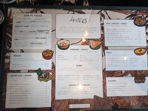 Main menu - June 2024 at Hoppers - King's Cross  in North London