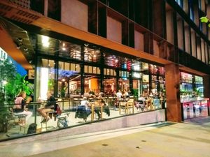 Terrace at Hoppers - King's Cross  in North London