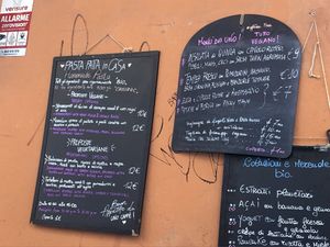 Menu 5th June 2022  at UNO Caffé Olistico in Bologna