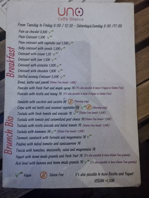  at UNO Caffé Olistico in Bologna