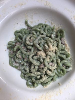 Spinach Gramigna  at UNO Caffé Olistico in Bologna