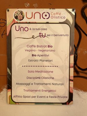   at UNO Caffé Olistico in Bologna