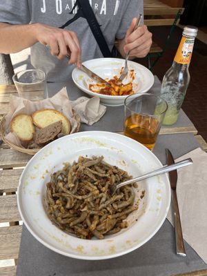 Veganes Ragù  at UNO Caffé Olistico in Bologna