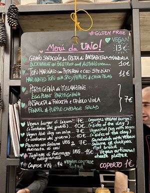 We have to come back!  at UNO Caffé Olistico in Bologna