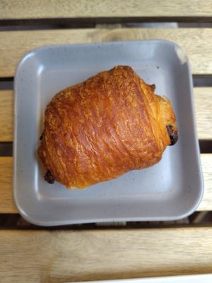 Pain au chocolat at UNO Caffé Olistico in Bologna