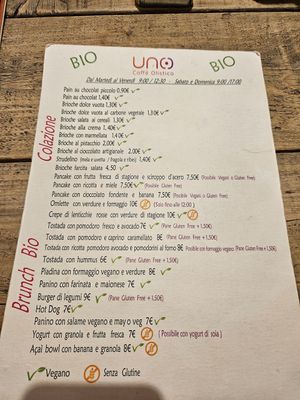  at UNO Caffé Olistico in Bologna