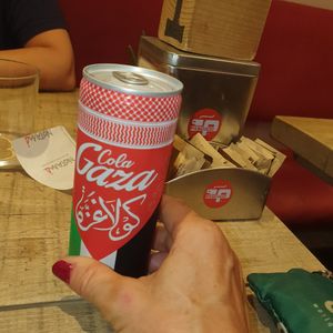 Gaza Cola, very tasty! at UNO Caffé Olistico in Bologna