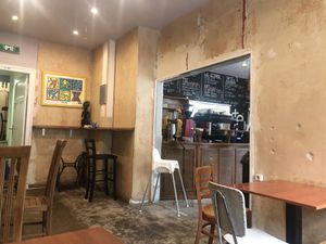 Cozy interior  at Kaffee Zeit Raum in Berlin