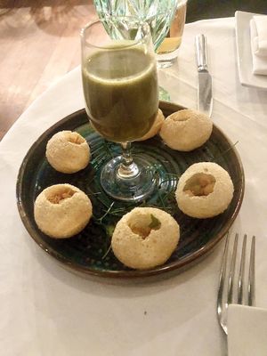 Vegan food at Chakra in West London