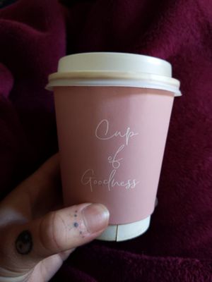 Cute takeaway cups at Tapa Coffee & Bakehouse - Minard Rd in Glasgow
