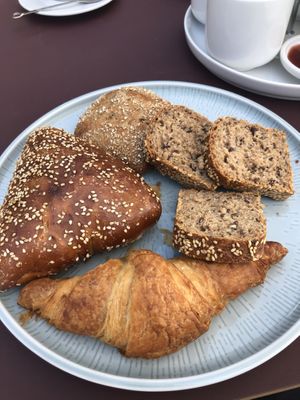 Bread selection for two  at Bellevue in Stuttgart