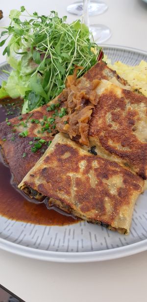 Maultaschen at Bellevue in Stuttgart