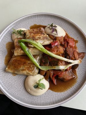 Maultaschen at Bellevue in Stuttgart