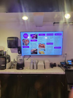 Full menu at Dodah's Kitchen in Baltimore