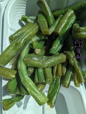String beans, these were absolutely delicious, not overcooked and on point at Dodah's Kitchen in Baltimore