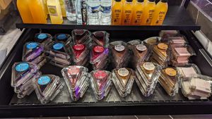 Cheesecakes at Dodah's Kitchen in Baltimore