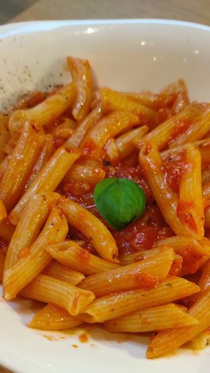 Penne all’arrabbiata at Vapiano in Ulm