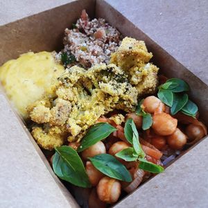 PF vegetariano at Quentinha Verde Ilha in Rio De Janeiro
